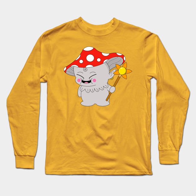 The Mushroom Elder Long Sleeve T-Shirt by garciajey